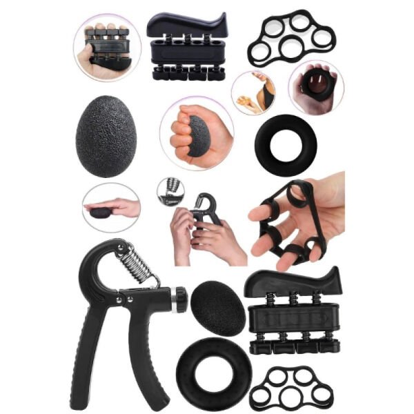 El Ve Parmak Güçlendirici Egzersiz Seti Şık Tasarımlı Fonksiyonel Ürün