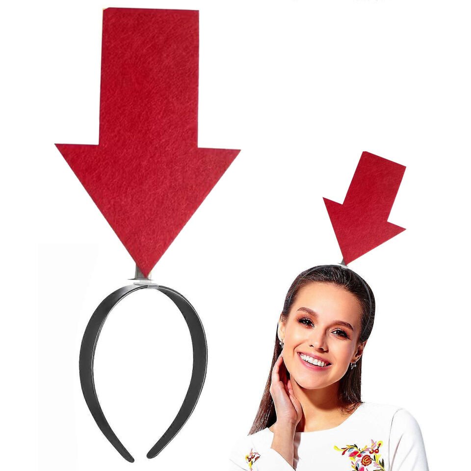 Kişiselleştirilebilir Ok Taç – Kırmızı Renk