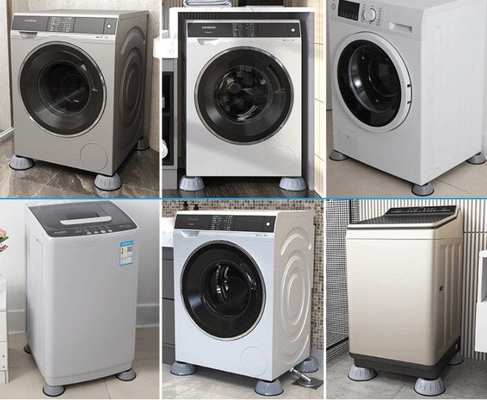 Çamaşır Makinesi Titreşim Engelleyici Set Şık Tasarımlı Fonksiyonel Ürün