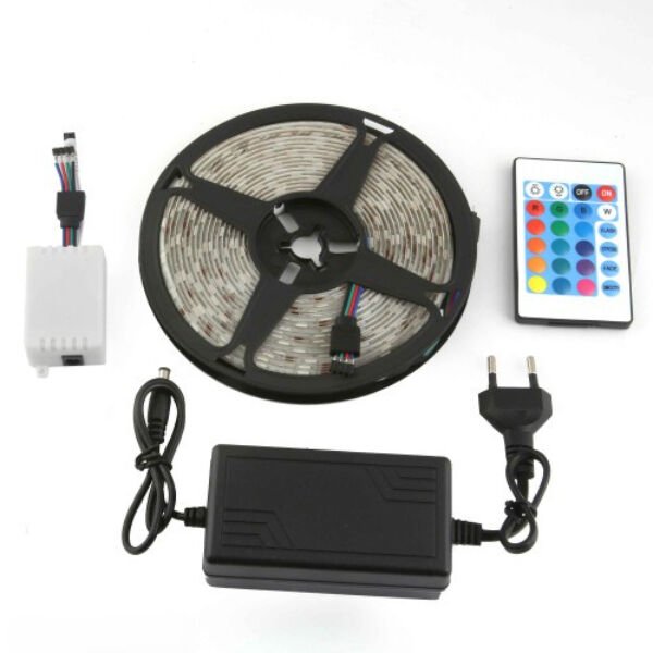 RGB Şerit 54 LED Kumandalı USB Bağlantılı Şık Tasarımlı Fonksiyonel Ürün