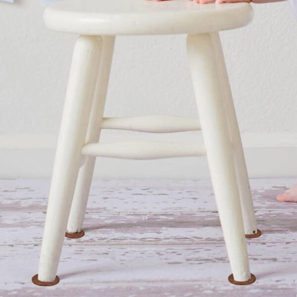 Yuvarlak Mobilya Koruyucu Keçe 24'lü Paket Şık Tasarımlı Fonksiyonel Ürün