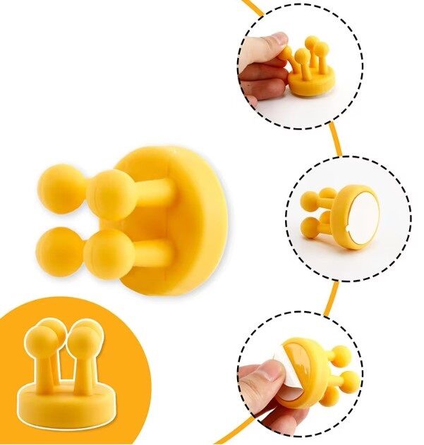 Çok Amaçlı Duvara Yapıştırılabilir Pratik Tutucu Şık Tasarımlı Fonksiyonel Ürün