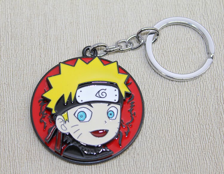 Metal Dönen Naruto Anahtarlık Model 2 Şık Tasarımlı Fonksiyonel Ürün