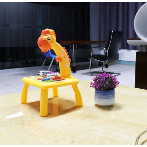 Zürafa Tasarımlı Projeksiyonlu Boyama Tahtası Şık Tasarımlı Fonksiyonel Ürün