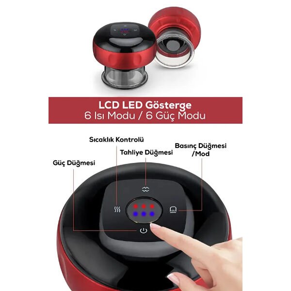 Elektronik Vakum Hacamat Aleti Şık Tasarımlı Fonksiyonel Ürün