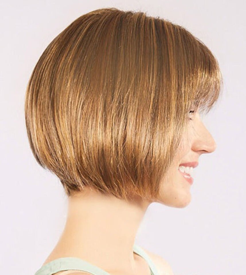 Açık Kahverengi Küt Parti Peruk Şık Tasarımlı Fonksiyonel Ürün