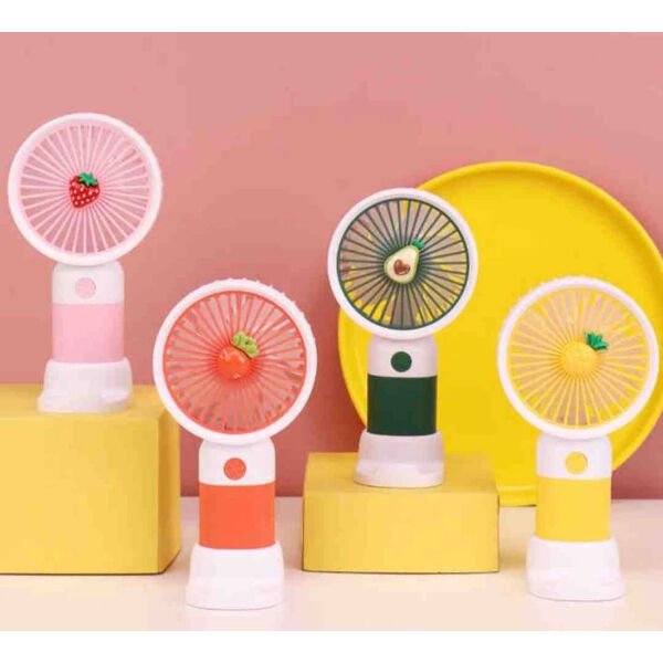 Sevimli Tasarımlı Telefon Tutuculu El Fanı Şık Tasarımlı Fonksiyonel Ürün