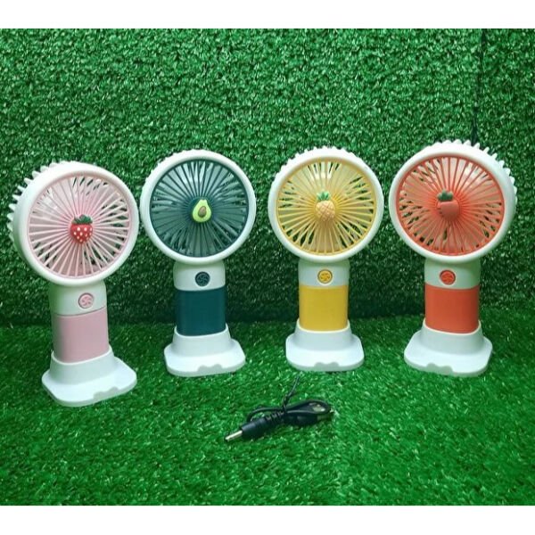 Sevimli Tasarımlı Telefon Tutuculu El Fanı Şık Tasarımlı Fonksiyonel Ürün