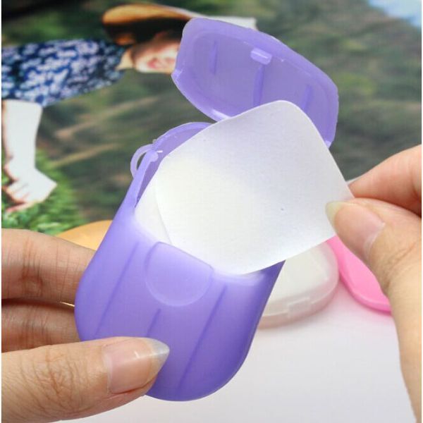 Kağıt Seyahat Sabunu 20 Adet Şık Tasarımlı Fonksiyonel Ürün