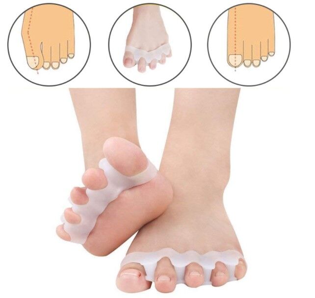 5 PARMAK AYIRAN GEÇMELI MAKARA BEYAZ RENK Şık Tasarımlı Fonksiyonel Ürün