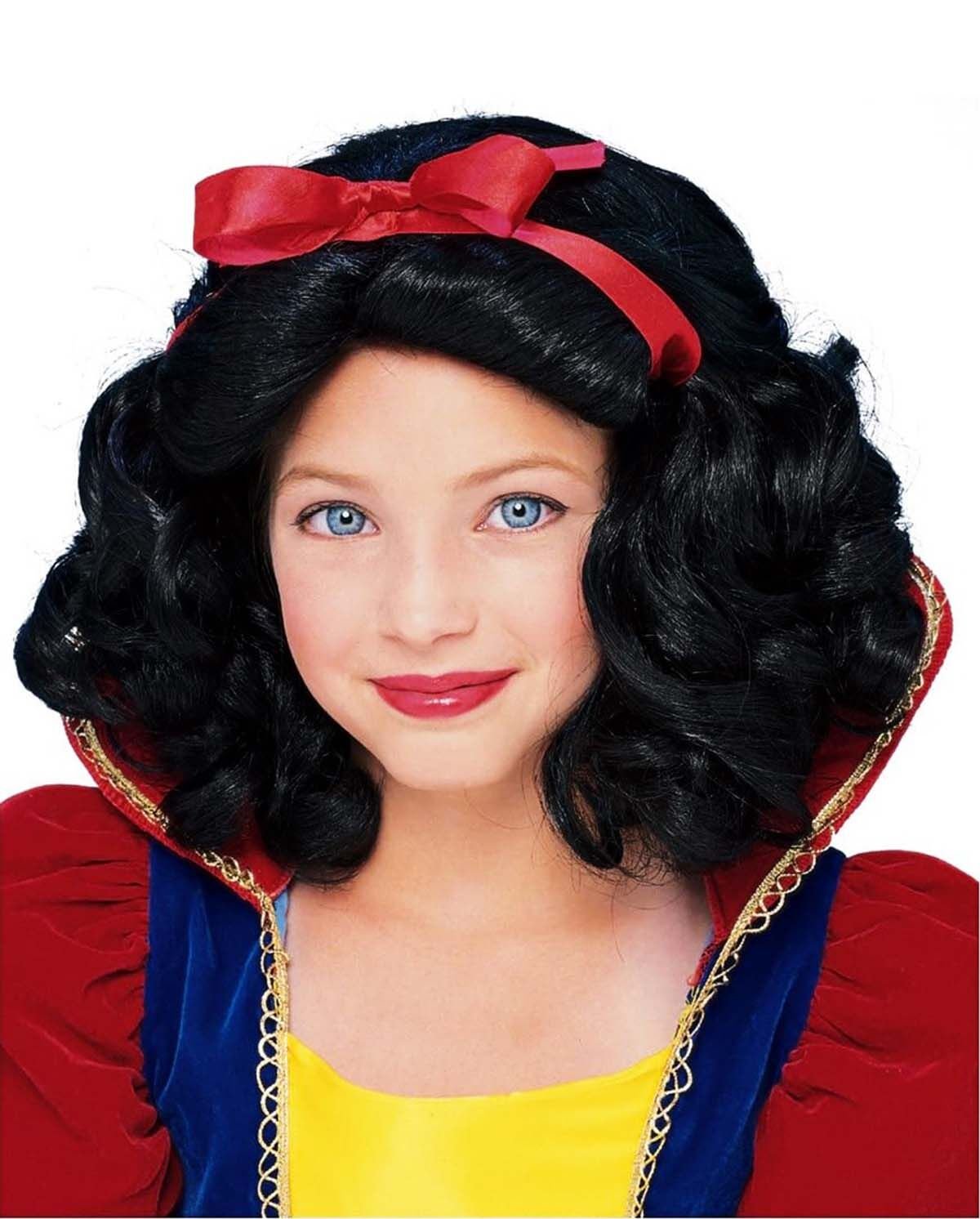 Pamuk Prenses Peruğu Kırmızı Fiyonklu Şık Tasarımlı Fonksiyonel Ürün