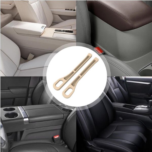 Araba Koltuk Arası Düzenleyici Krem Renk Şık Tasarımlı Fonksiyonel Ürün