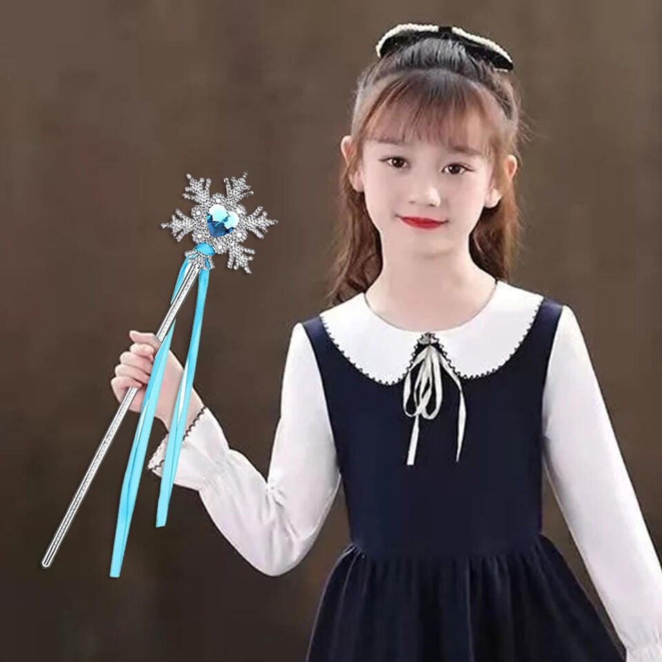 Mavi Kar Taneli Elsa Asası Şık Tasarımlı Fonksiyonel Ürün