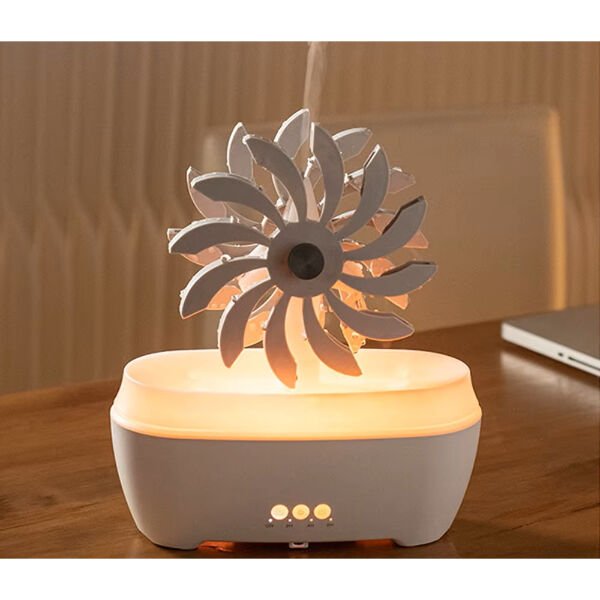 Rüzgar Değirmeni Hava Nemlendirici Şık Tasarımlı Fonksiyonel Ürün