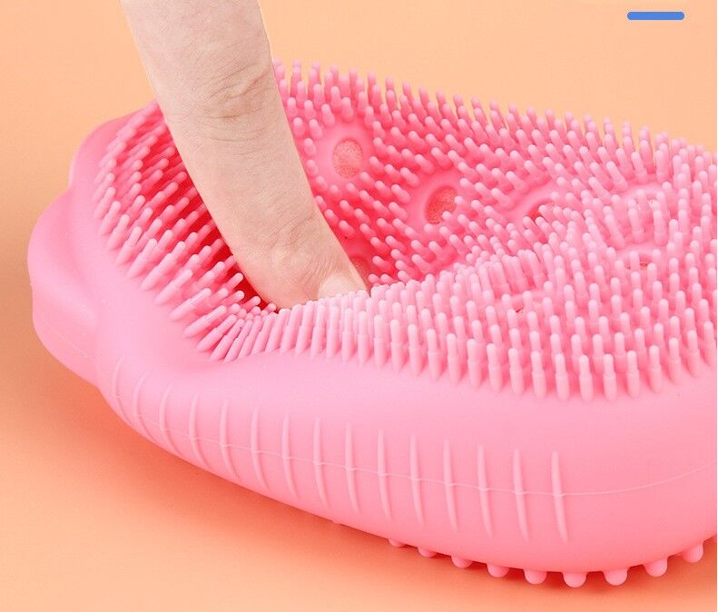 Süngerli Silikon Banyo Kesesi Şık Tasarımlı Fonksiyonel Ürün