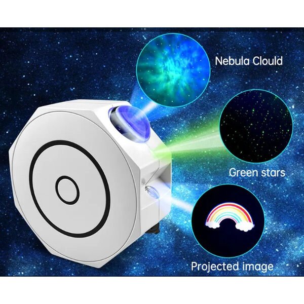 Bluetooth Özellikli Anason Projektör Gece Lambası Şık Tasarımlı Fonksiyonel Ürün