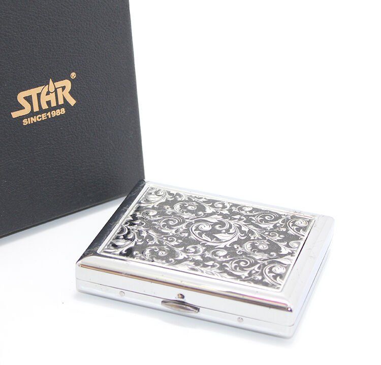 Metal Sigara Tabakası Şık Tasarımlı Fonksiyonel Ürün