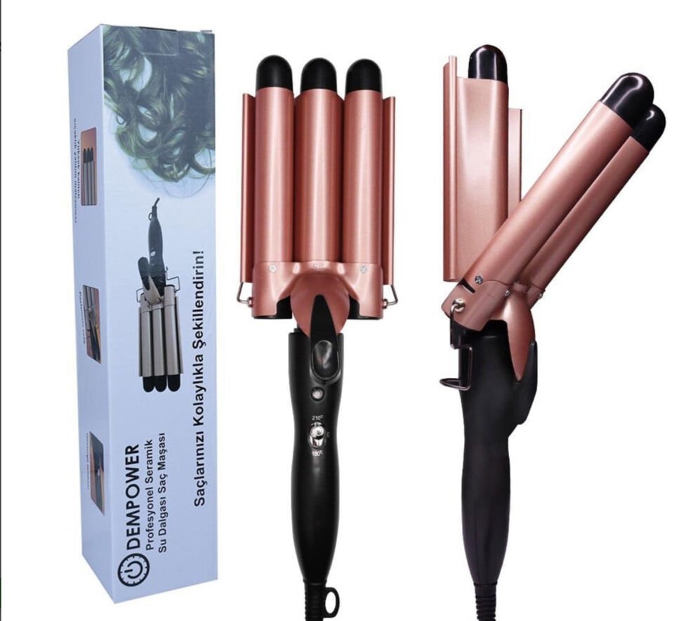 Su Dalgalı Saç Maşası Şık Tasarımlı Fonksiyonel Ürün