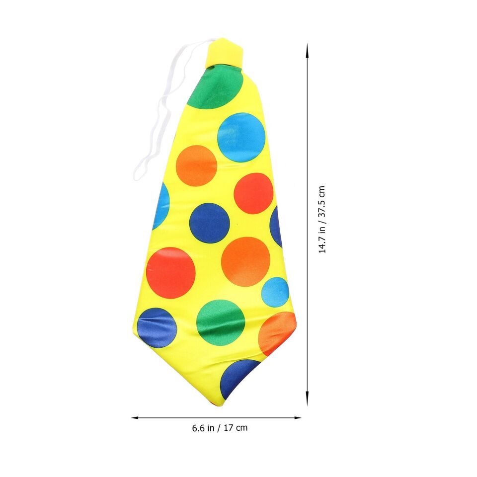 Palyaço Kravatı Lastikli Geniş Kesim Şık Tasarımlı Fonksiyonel Ürün