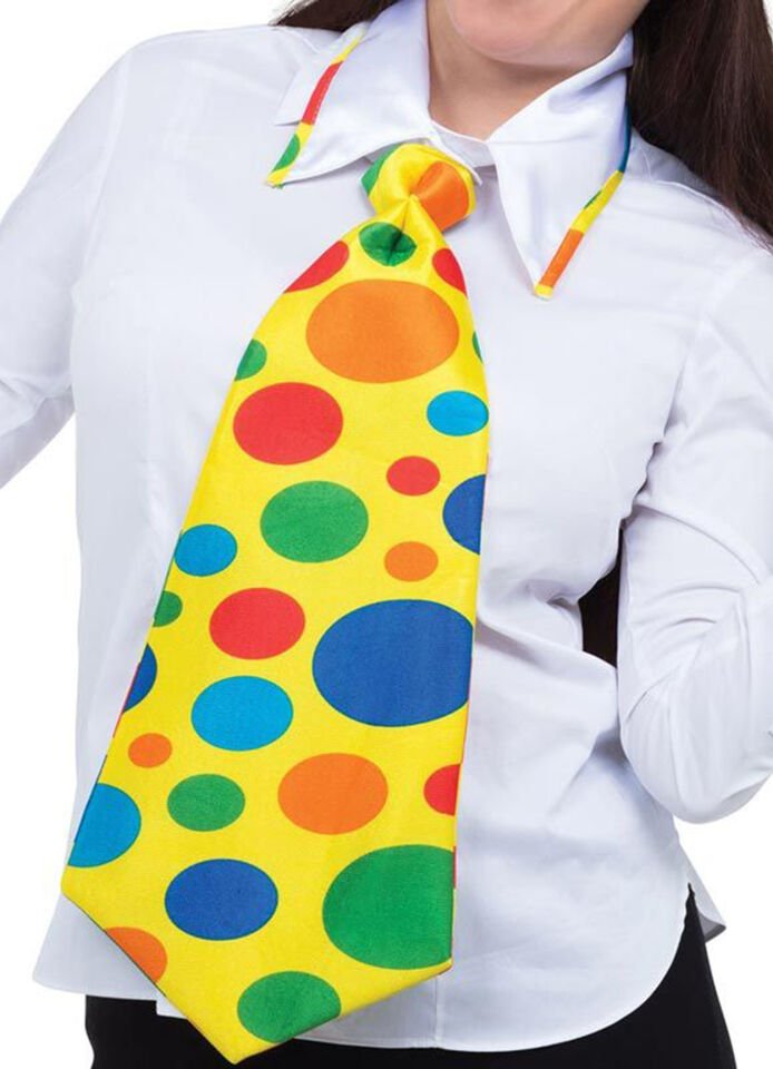 Palyaço Kravatı Lastikli Geniş Kesim Şık Tasarımlı Fonksiyonel Ürün