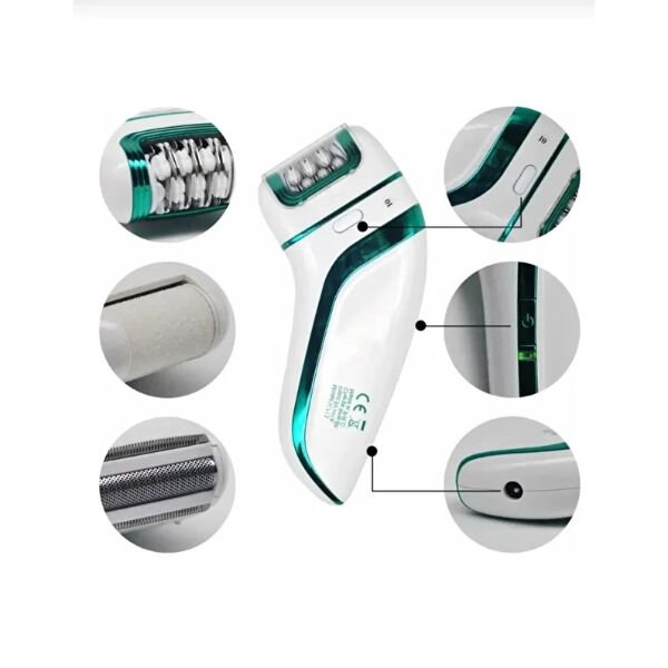 Profesyonel 3 Başlıklı Epilasyon Aleti Şık Tasarımlı Fonksiyonel Ürün