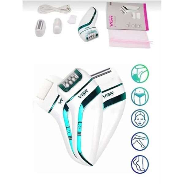 Profesyonel 3 Başlıklı Epilasyon Aleti Şık Tasarımlı Fonksiyonel Ürün