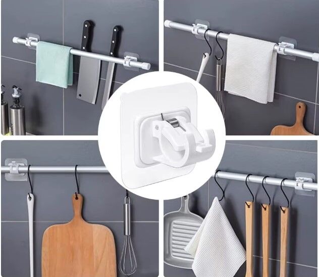 Yaylı Boru ve Kablo Düzenleyici Halka Kendinden Yapışkanlı 2 li Şık Tasarımlı Fonksiyonel Ürün