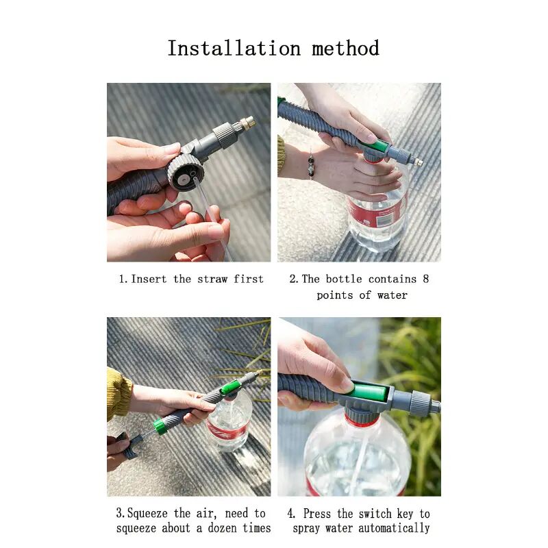 Basınçlı Yıkama Sulama Tabancası Şık Tasarımlı Fonksiyonel Ürün