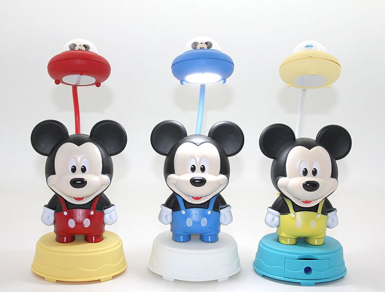 Mickey Mouse Masa Üstü Lamba USB Şarjlı Model 2 Şık Tasarımlı Fonksiyonel Ürün