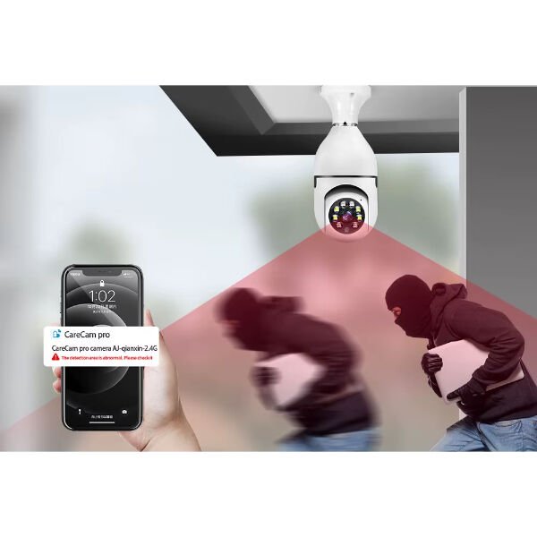 Duy Girişli Kablosuz Ampul Kamera Şık Tasarımlı Fonksiyonel Ürün