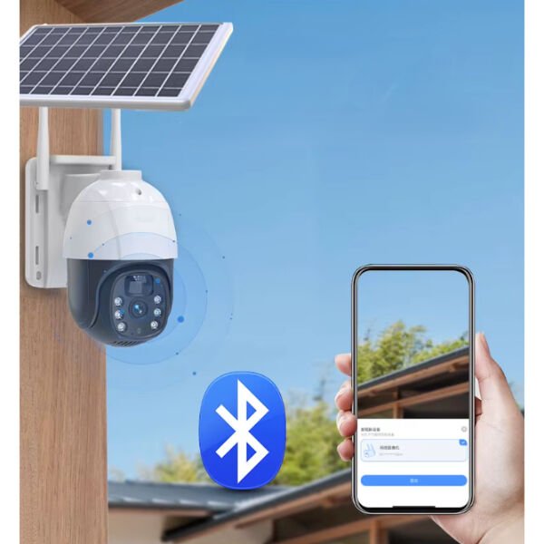 Güneş Enerjili Dış Mekan Güvenlik Kamerası Şık Tasarımlı Fonksiyonel Ürün