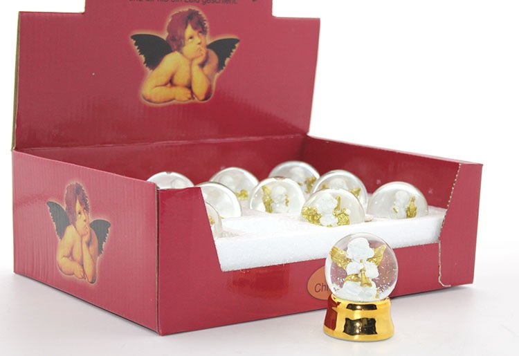 Minik Melekli Kar Küresi Şık Tasarımlı Fonksiyonel Ürün