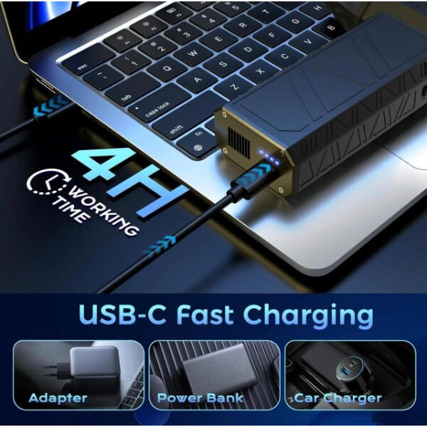 Taşınabilir Kompakt Jet Fan Şık Tasarımlı Fonksiyonel Ürün