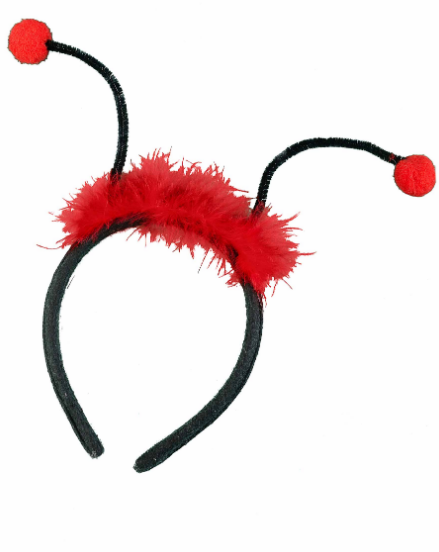 Gösteriler İçin Uğur Böceği Tacı Şık Tasarımlı Fonksiyonel Ürün