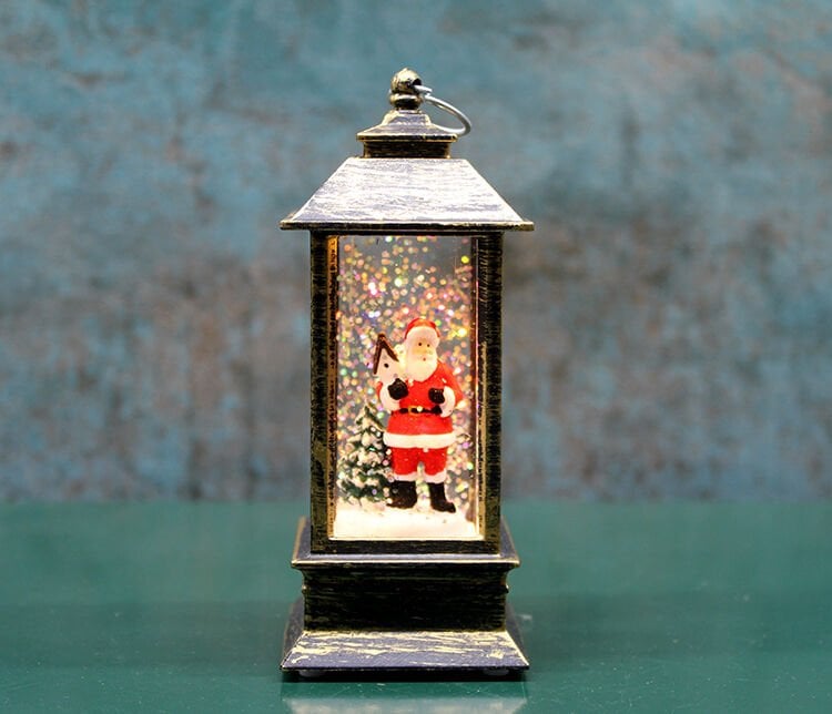 Noel Babalı Işıklı Kar Küresi Şık Tasarımlı Fonksiyonel Ürün