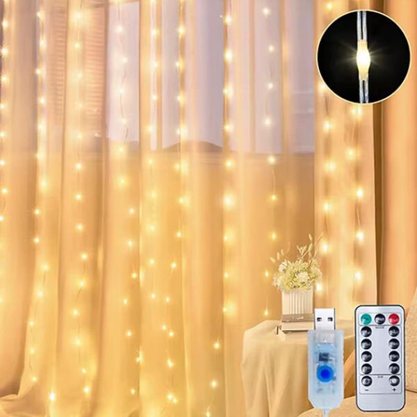 3x3 Kumandalı Perde LED Şık Tasarımlı Fonksiyonel Ürün