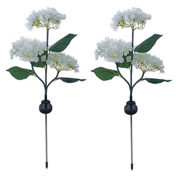 Güneş Enerjili Kazıklı Çiçek LED Lamba Şık Tasarımlı Fonksiyonel Ürün