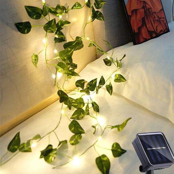 Güneş Enerjili Sarmaşık Led Dekor 5 Metre Şık Tasarımlı Fonksiyonel Ürün