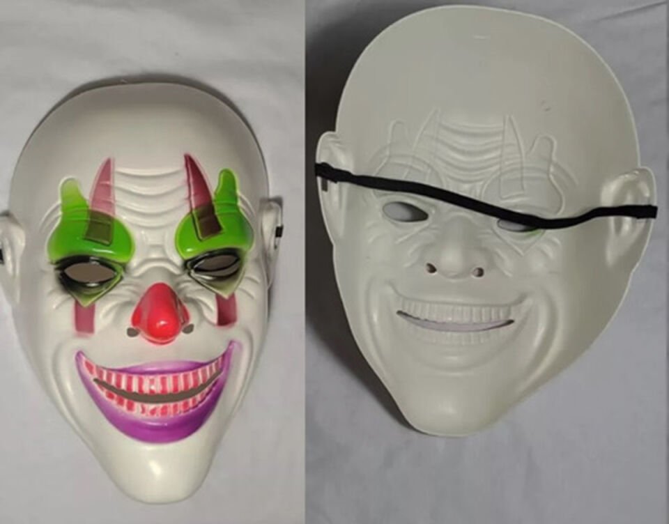 Psikopat Palyaço Temalı Joker Maskesi Şık Tasarımlı Fonksiyonel Ürün