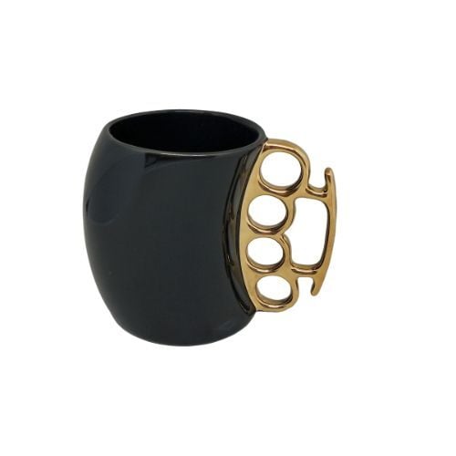 Muşta Tasarımlı Seramik Kupa Şık Tasarımlı Fonksiyonel Ürün