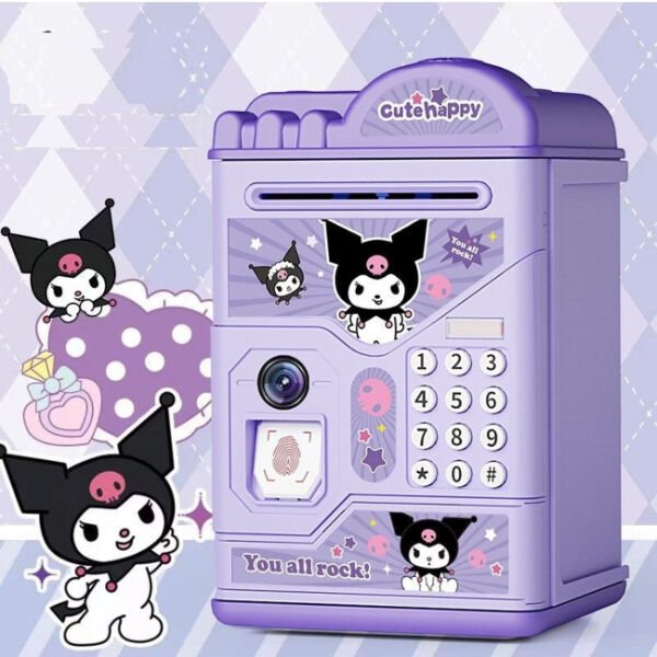 Kuromi ve Arkadaşları Şifreli ATM Kumbara Şık Tasarımlı Fonksiyonel Ürün