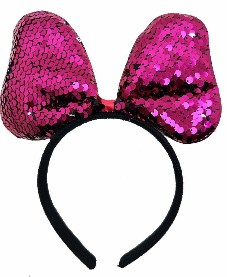 Renk Değiştiren Fiyonk Parti Tacı Fuşya Gümüş Şık Tasarımlı Fonksiyonel Ürün