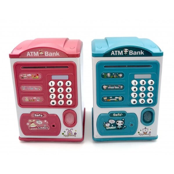Sevimli Tasarımlı Şifreli ATM Kumbara Şık Tasarımlı Fonksiyonel Ürün