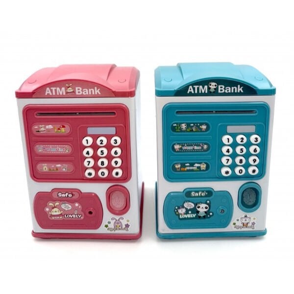 Sevimli Tasarımlı Şifreli ATM Kumbara Şık Tasarımlı Fonksiyonel Ürün