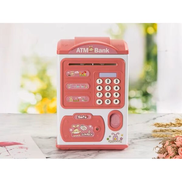 Sevimli Tasarımlı Şifreli ATM Kumbara Şık Tasarımlı Fonksiyonel Ürün