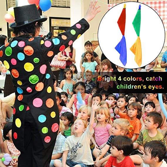 Renk Değiştiren Sihirli Mendil Sihirbazlık Oyunu Şık Tasarımlı Fonksiyonel Ürün