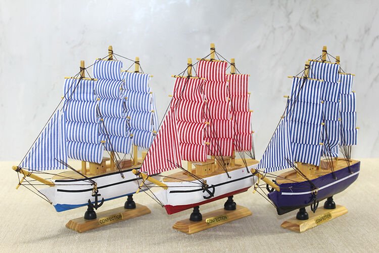 Ahşap Gemi Model 2 Şık Tasarımlı Fonksiyonel Ürün