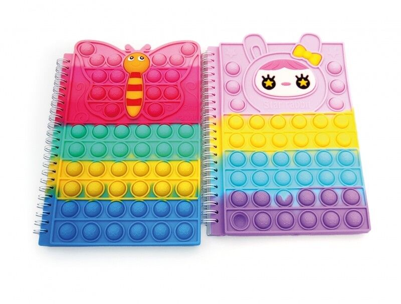 Sevimli Tasarımlı Pop-It Defter Şık Tasarımlı Fonksiyonel Ürün