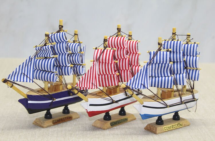 Ahşap Gemi Model 5 Şık Tasarımlı Fonksiyonel Ürün