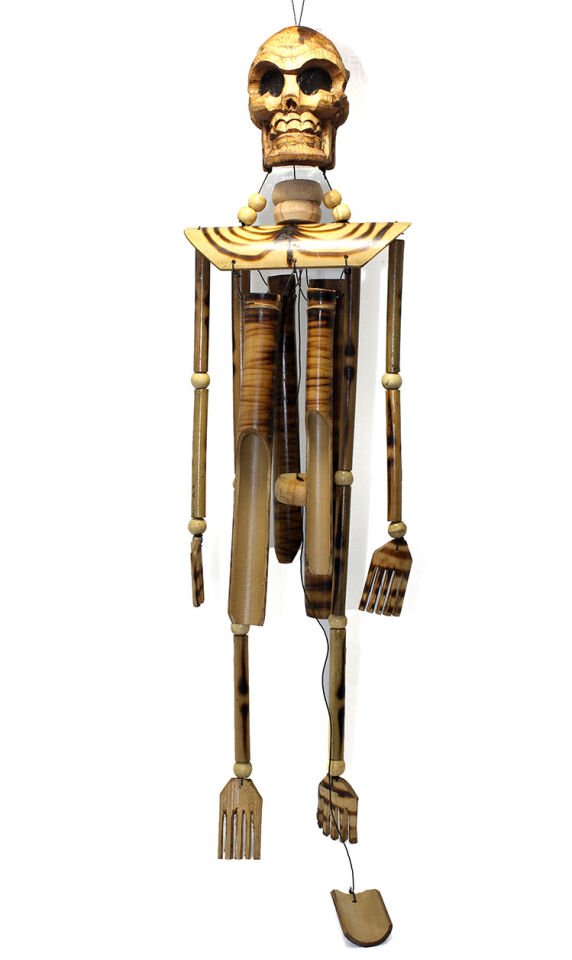 Ahşap İskelet Figürü Şık Tasarımlı Fonksiyonel Ürün